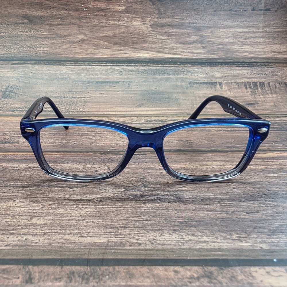 Ray-Ban RB 1531 3647 Blue Gradient Rectangular Eyeglasses Frames 48-16-130 kids